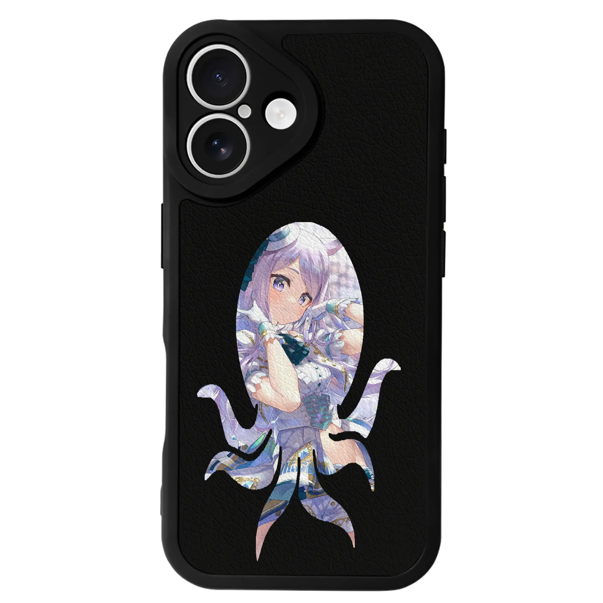 ウマ娘 プリティーダービー グッズ メジロマックイーン - IPhone 16シリーズ対応 ・ シリコンスマホケース ・ レザー調 ・ 高精度フィット ・ 耐衝撃 ・ ワイヤレス充電対応 ・ 精密カット